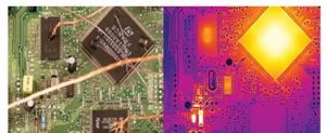Application of infrared thermal imaging on-line monitoring technology in chip and circuit detection 红外热成像在线监控技术在芯片和电路检测中的应用