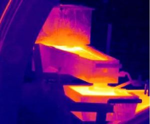 在线式红外热成像技术用于钢铁行业转炉钢渣检测