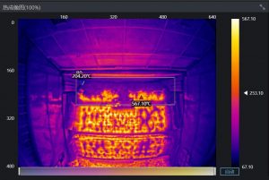 在线式红外热成像测温仪在烧结机上的应用 在线式红外热成像测温仪在烧结机上的应用