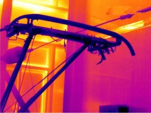 铁路受电弓智能监测红外热像应用