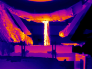 在线测温红外热像仪在钢铁冶金生产中的应用