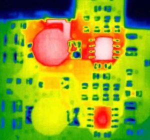 微距红外热像仪在芯片上的应用