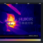 红外热像仪用于热模锻压温度检测 红外热像仪用于热模锻压温度检测