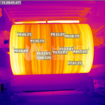 卷纸红外热成像在线温度监测 卷纸红外热成像在线温度监测