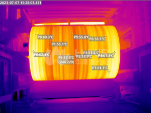 卷纸红外热成像在线温度监测 卷纸红外热成像在线温度监测