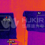 红外热成像远红外布料测试实验 红外热成像远红外布料测试实验
