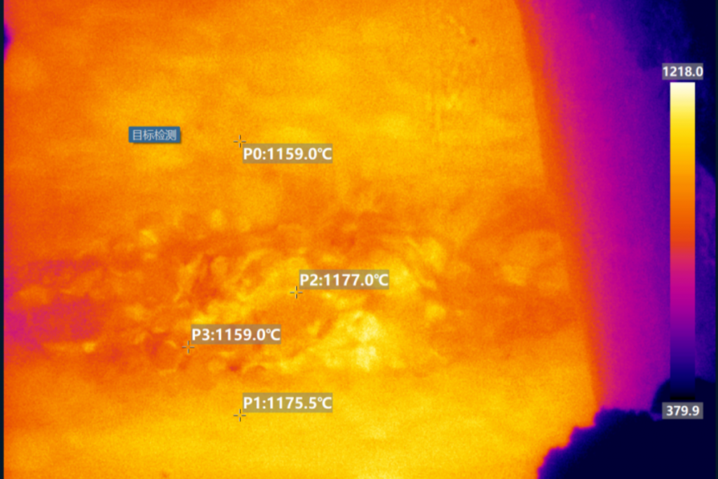 阳极炉内高温溶液温度测量系统
