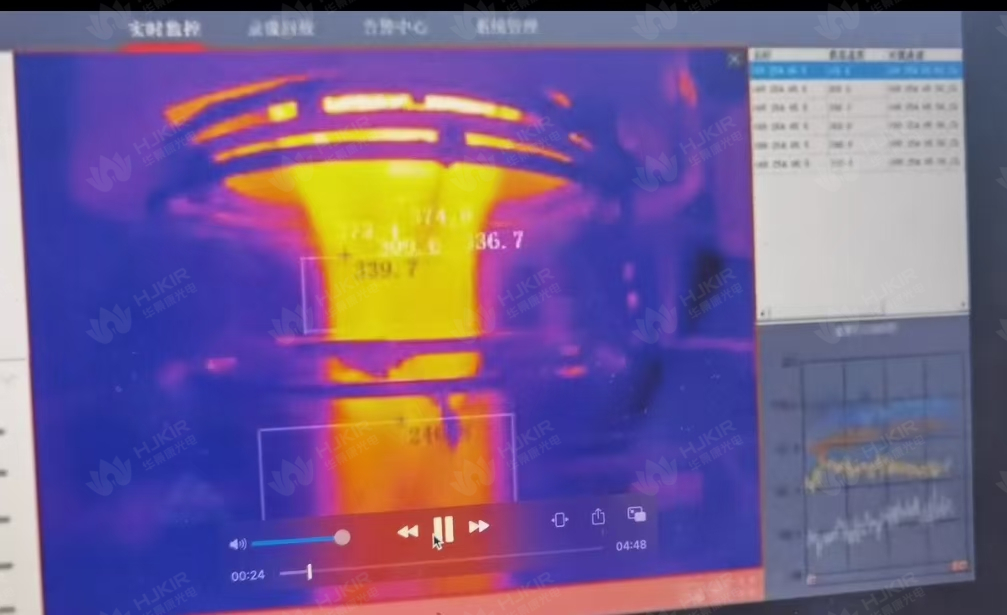 在线式红外热像仪在玻璃行业应用-华景康光电科技官网