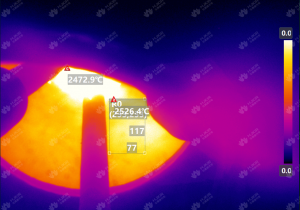 红外热成像技术在电弧法制石英坩埚过程中的应用 红外热成像技术在电弧法制石英坩埚过程中的应用