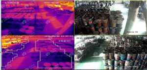 红外热成像技术赋能危废仓库安全监测